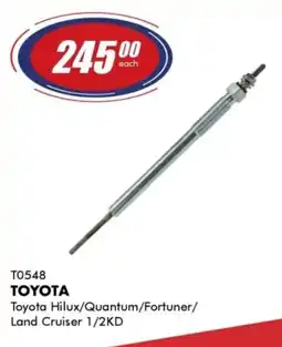 Goldwagen Meyle toyota glow plug offer