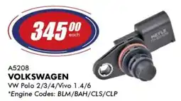 Goldwagen Meyle volkswagen speed sensor offer