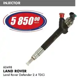 Goldwagen Denso land rover injector offer