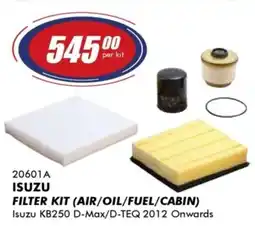 Goldwagen Denso isuzu filter kit offer
