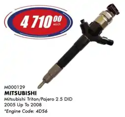 Goldwagen Denso mitsubishi injector offer