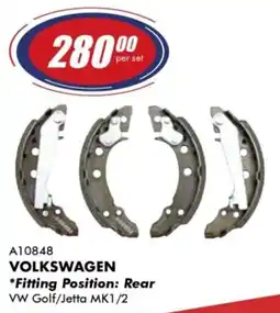 Goldwagen Ferodo volkswagen brake shoe set offer
