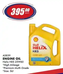 Goldwagen Shell Helix HX5 25W60 Engine Oil offer