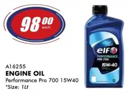 Goldwagen Elf Performance Pro 700 15W40 Engine Oil offer