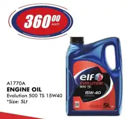 Goldwagen Elf Evolution 500 TS 15W40 Engine Oil offer