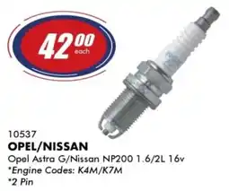 Goldwagen NGK opel/nissan spark plug offer