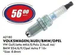 Goldwagen NGK volkswagen/audi/bmw/opel spark plug offer