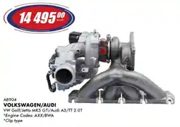 Goldwagen Borgwarner volkswagen/audi turbocharger offer