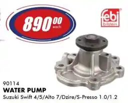 Goldwagen Febi bilstein water pump offer
