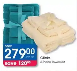 Clicks Clicks Towel Set offer