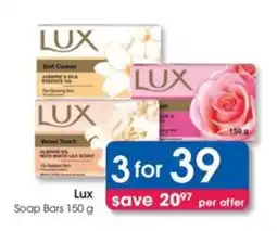 Clicks Lux Soap Bars offer