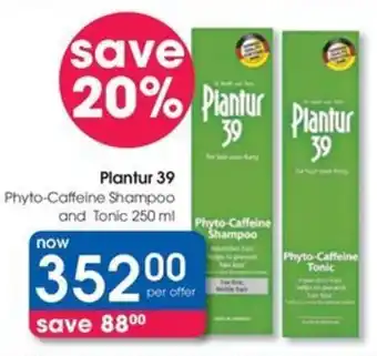 Plantur 39 Phyto-Caffeine Shampoo and Tonic