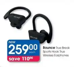 Clicks Bounce True Break Sports Hook True Wireless Earphones offer