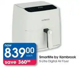 Clicks Smartlife by Kambrook Digital Air Fryer offer