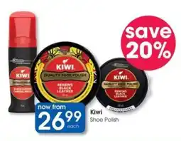 Clicks Kiwi Shoe Polish offer
