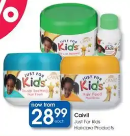 Clicks Caivil Just For Kids Haircare Products offer
