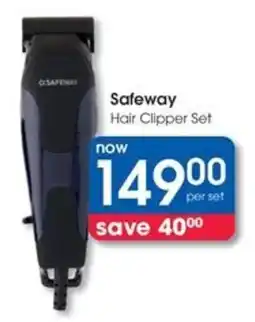 Clicks Safeway Hair Clipper Set offer