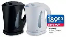 Clicks Safeway Cordless Kettle offer