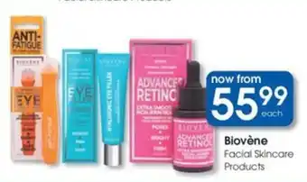 Clicks Biovene Facial Skincare Products offer