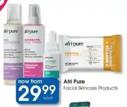 Clicks Afri Pure Facial Skincare Products offer