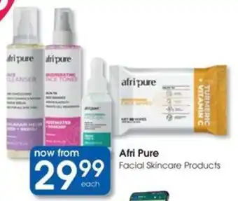 Clicks Afri Pure Facial Skincare Products offer