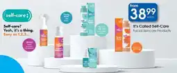 Clicks It's Called Self-Care Facial Skincare Products offer