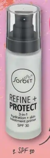 Clicks Sorbet Refine + Protect 3-in-1 Hydration + Skin Treatment Primer offer