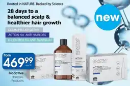 Clicks Bioactive Haircare Products offer