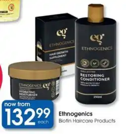 Clicks Ethnogenics Biotin Haircare Products offer