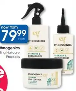 Clicks Ethnogenics Protective Styling Haircare Products offer