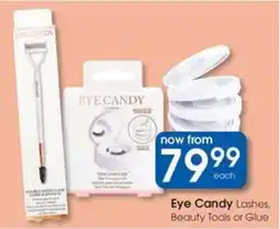 Clicks Eye Candy Lashes, Beauty Tools or Glue offer
