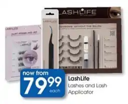 Clicks LashLife Lashes and Lash Applicator offer