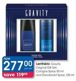 Clicks Lenthéric Gravity Original Gift Set offer