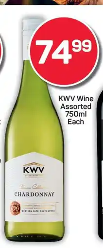 Pick n Pay KWV Wine Assorted 750ml Each offer