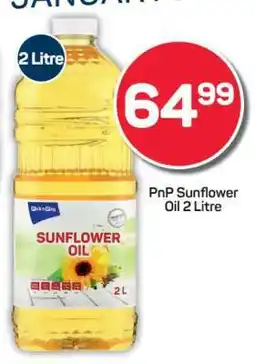 Pick n Pay PnP Sunflower Oil 2 Litre offer