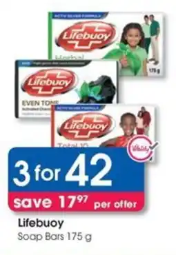 Clicks Lifebuoy Soap Bars offer