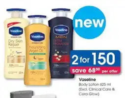 Clicks Vaseline Body Lotion offer