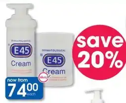 Clicks E45 Products offer