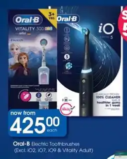 Clicks Oral-B Electric Toothbrushes offer