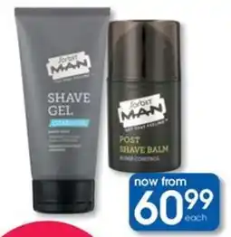 Clicks Sorbet Man Shaving Foam or Gel or Post Shave Balm offer