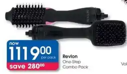 Clicks Revlon One-Step Combo Pack offer