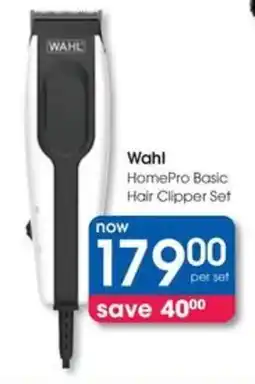 Clicks Wahl HomePro Basic Hair Clipper Set offer