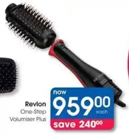 Clicks Revlon One-Step Volumiser Plus offer