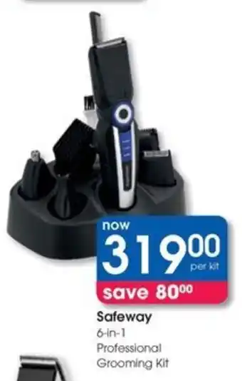 Clicks Safeway 6-in-1 Professional Grooming Kit offer