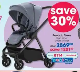 Clicks Baobab Trees High Rider Smart Stroller offer