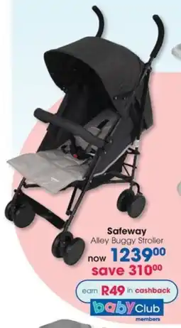 Clicks Safeway Alley Buggy Stroller offer