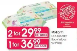 Clicks MyEarth Eco-Friendly Baby Wipes offer