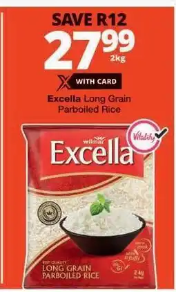 Checkers Excella Long Grain Parboiled Rice offer