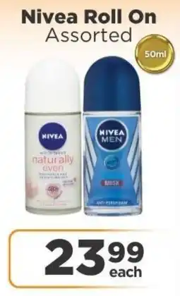 Check Star Nivea Roll On Assorted offer