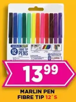 Goal Supermarket Marlin pen fibre tip offer